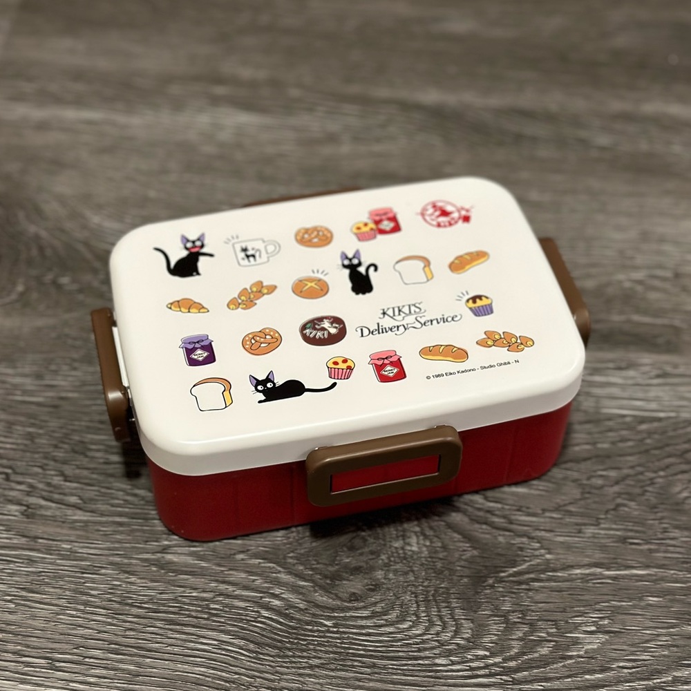Studio Ghibli Kiki’s Delivery Service Food Storage ❘ Lunch Box ❘ Snack Box ❘ Box